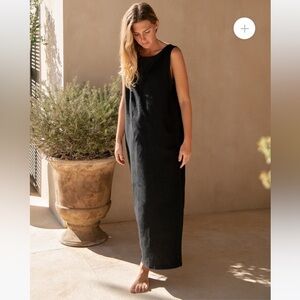 Sauths Carmen Dress in Black